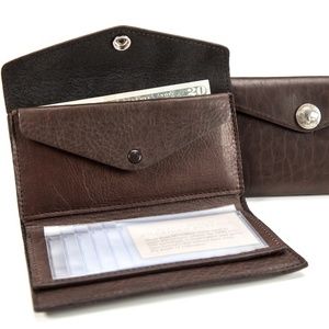 Leather French Clutch Wallet